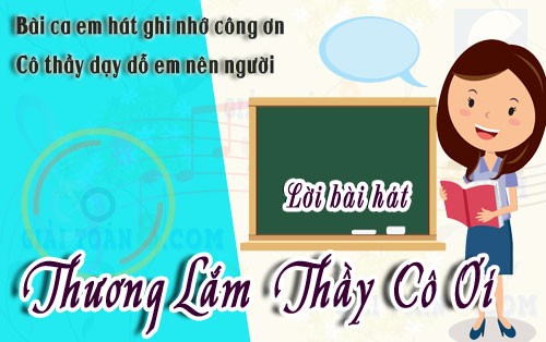 loi bai hat thuong lam thay co oi