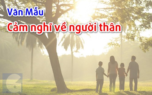 cam nghi ve nguoi than