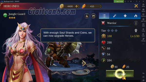 cach choi trials of heroes idle rpg tren may tinh