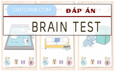  Đáp án game Brain Test từ level 1 tới 200