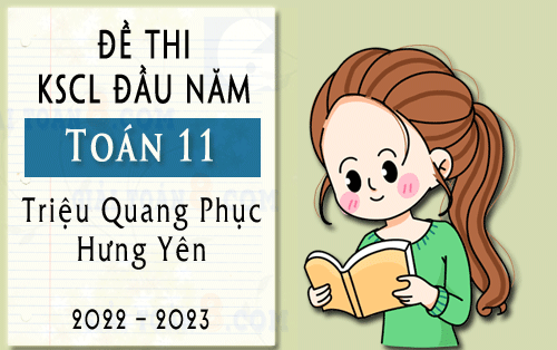 de khao sat chat luong dau nam lop 10 mon toan truong trieu quang phuc hung yen nam 2022 2023