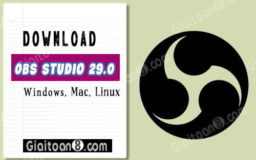 for iphone download OBS Studio 29.1.3